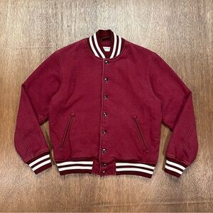 Vintage American Apparel Maroon Varsity Jacket
